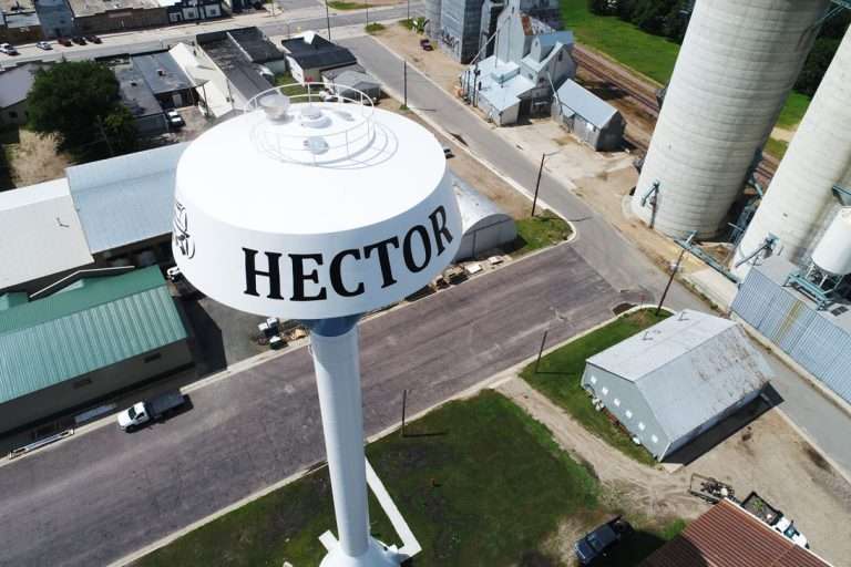 Hector, MN New Water Tower Moore Engineering, Inc.