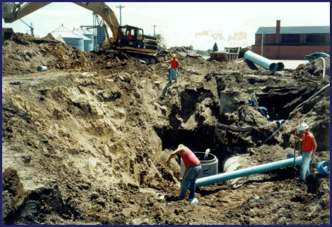 mayville water and sewer project