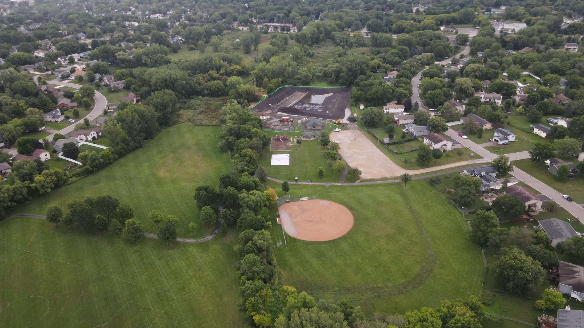 Moore Engineering Stormwater Pond in Minnesota