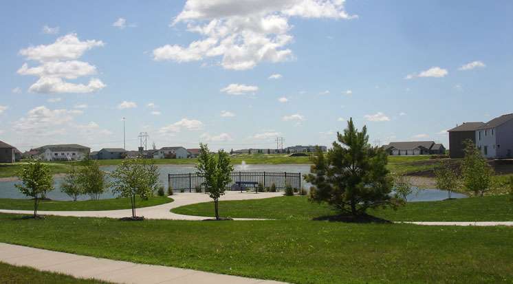 Moore Engineering Civil Engineering Project of Burlington Park In West Fargo ND.