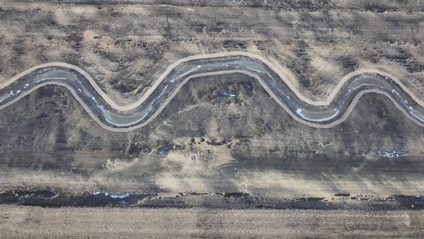Mustinka River rehabilitation for water quality improvement by Moore Engineering in Minnesota